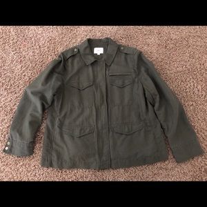 Loft Utility Jacket EUC!!! Size XL